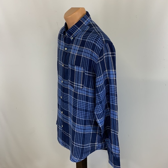 J. Crew long sleeve button down collar shirt.  L - Picture 5 of 7